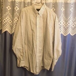 Men's Checkered Shirt - Black and White